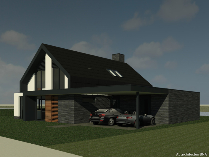 Nieuwbouw moderne villa in Heerhugowaard