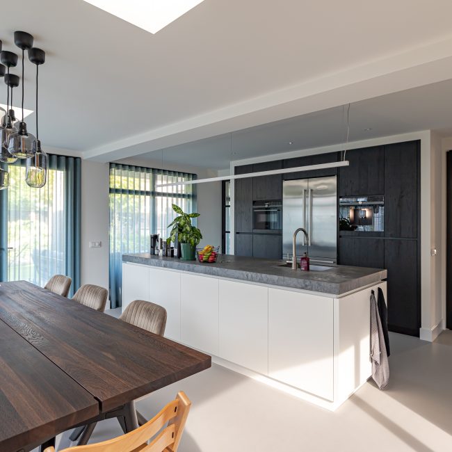 Verbouwing geschakelde woning