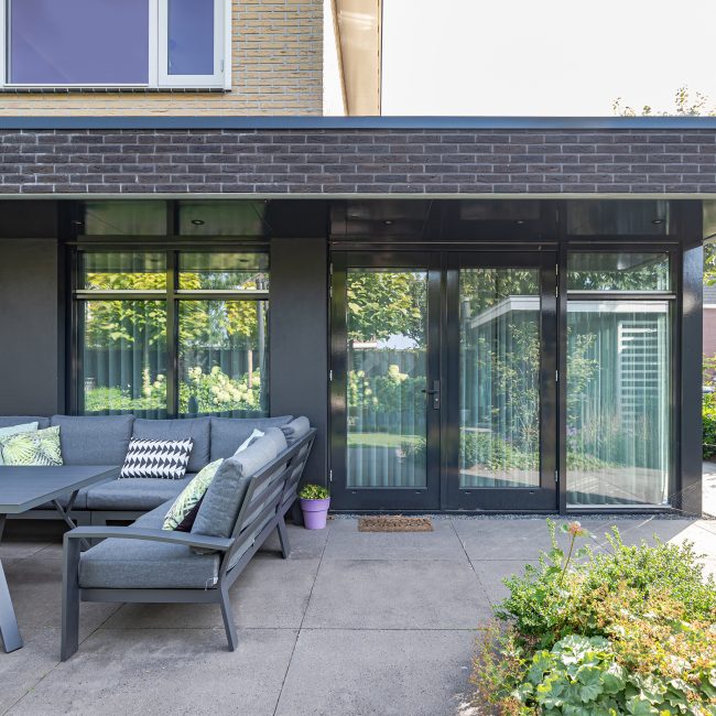 Verbouwing geschakelde woning