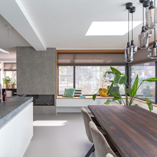 Verbouwing geschakelde woning