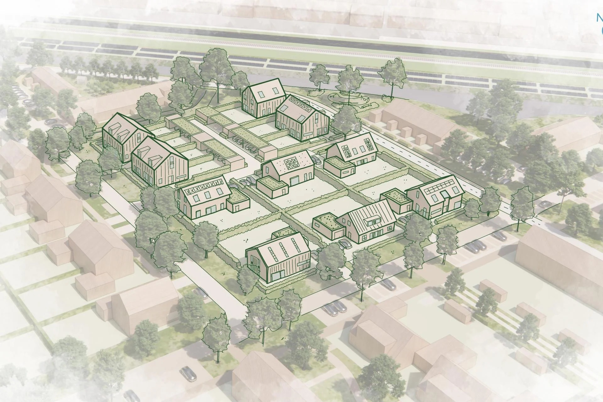 Architect kavels Mastenveld De Tippe Zwolle
