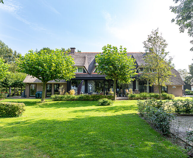 Splitsing woonboerderij Vechtdal voor en na