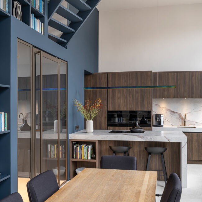Modern interieur in historisch gebouw