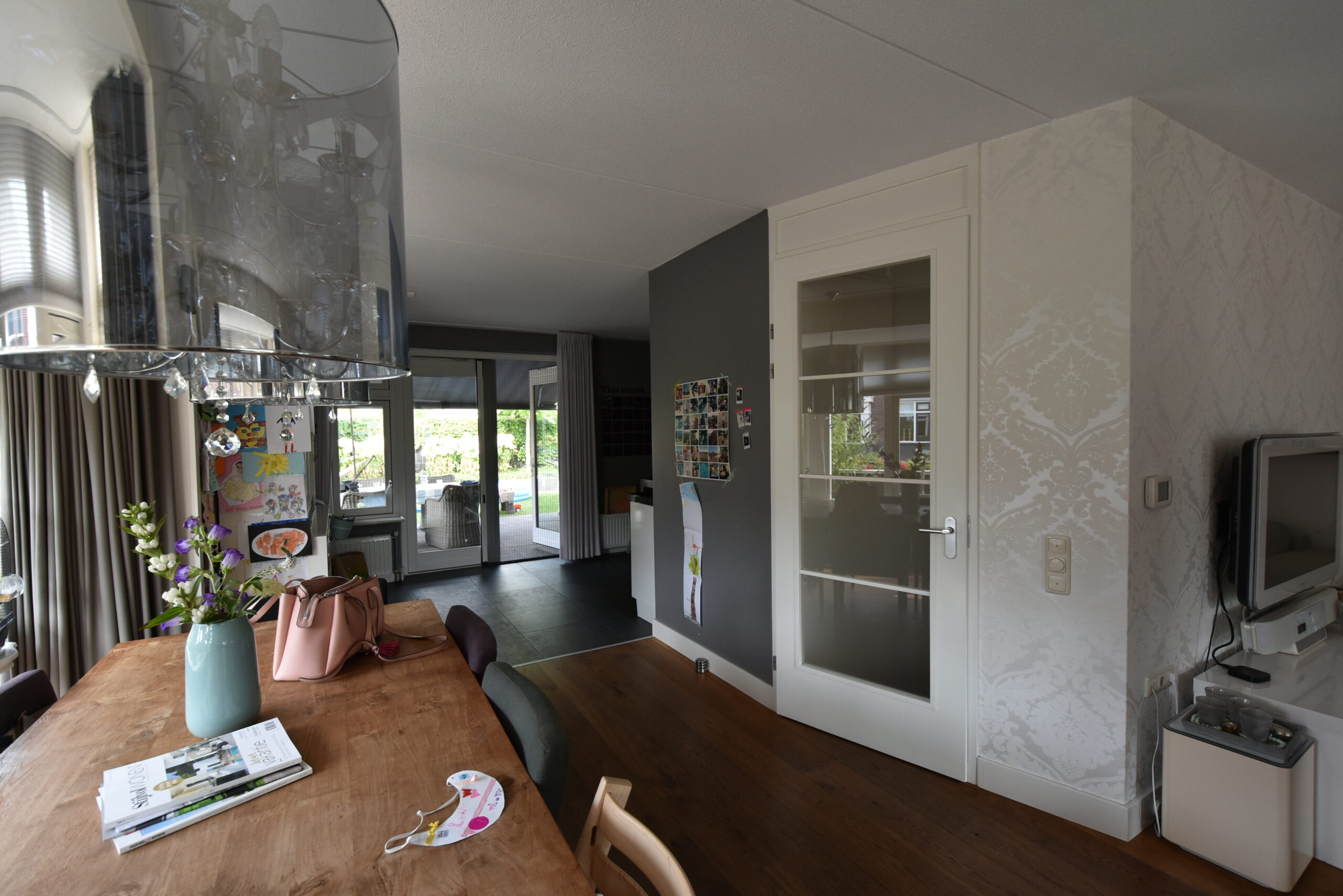 Verbouwing geschakelde woning-voor