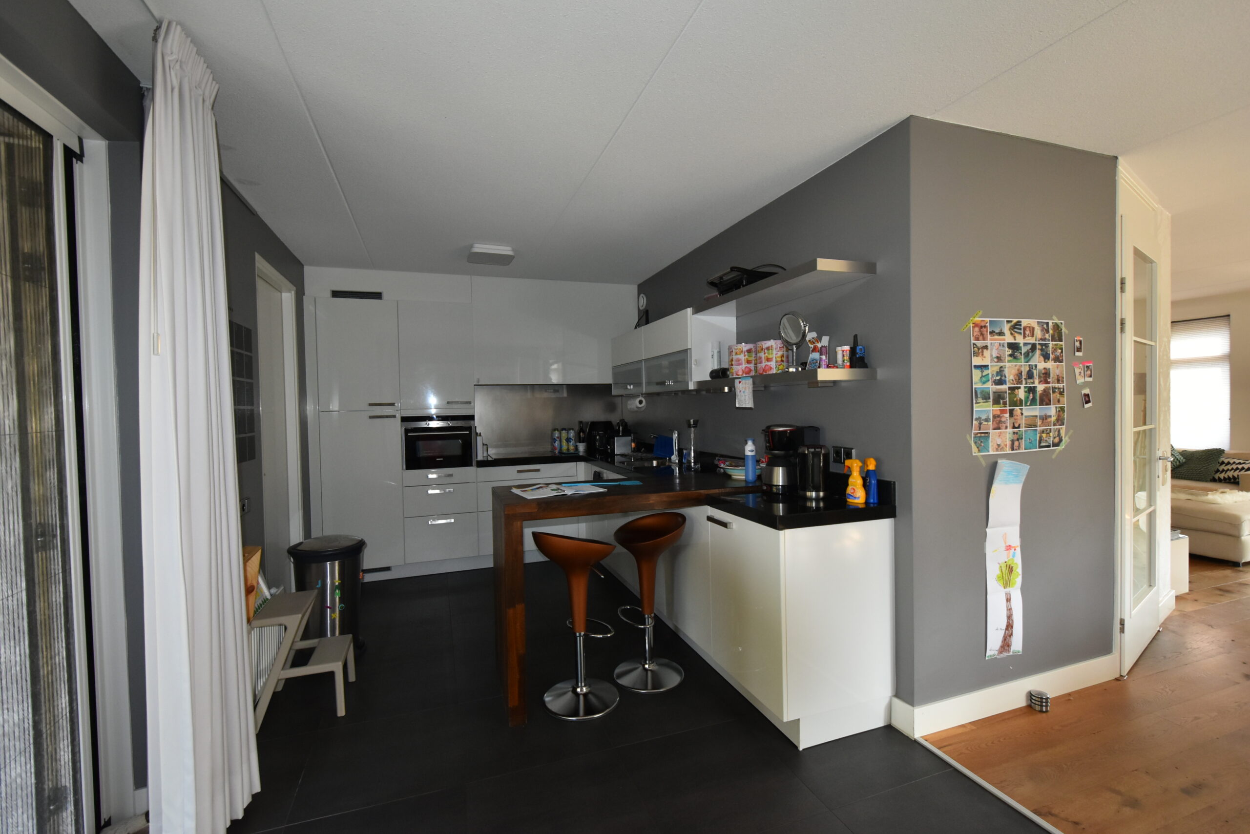 Verbouwing geschakelde woning-voor